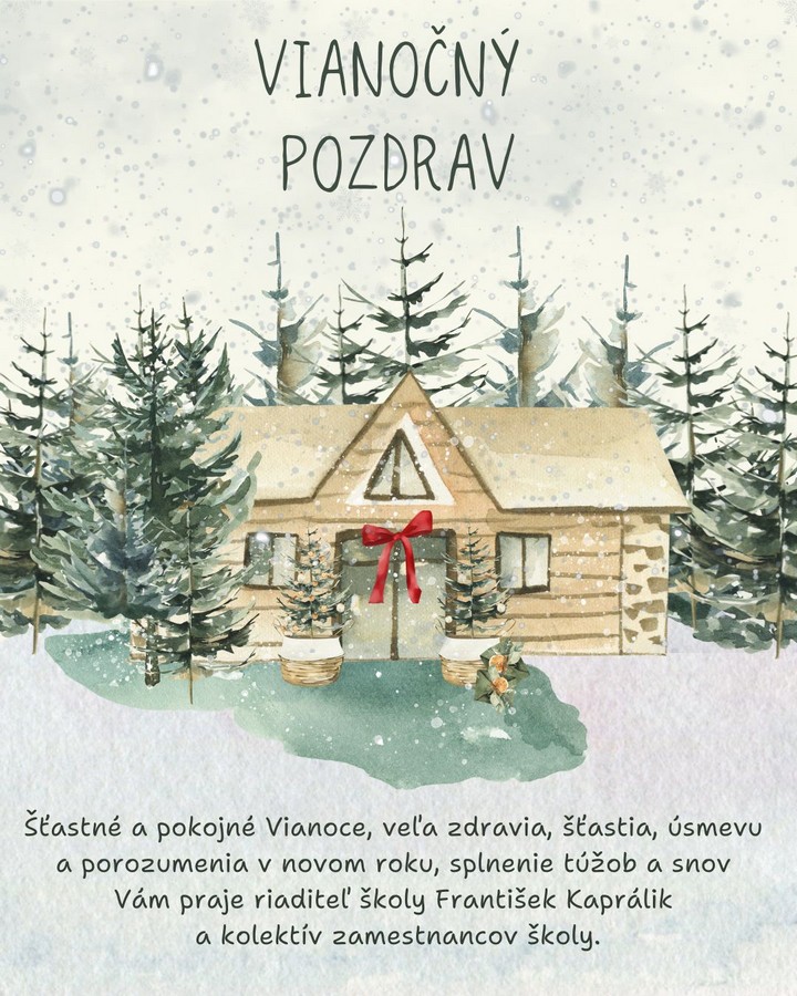Vianočný pozdrav 2025